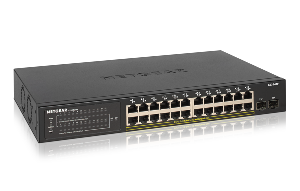 Picture of 24-Port Gigabit PoE+ Smart Managed Pro Switch