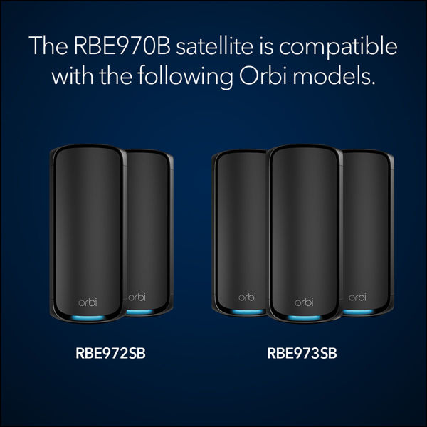 Picture of BE27000 Quad Band WiFi 7 satellite (RBE970B)