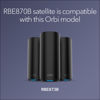 Picture of NETGEAR Orbi 870-serien med tre band för WiFi 7-meshtilläggssatellit (RBE870B)