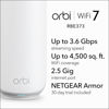 Picture of NETGEAR Router Orbi 370 Series Dual-Band WiFi 7 Mesh 1-Pack(RBE370)