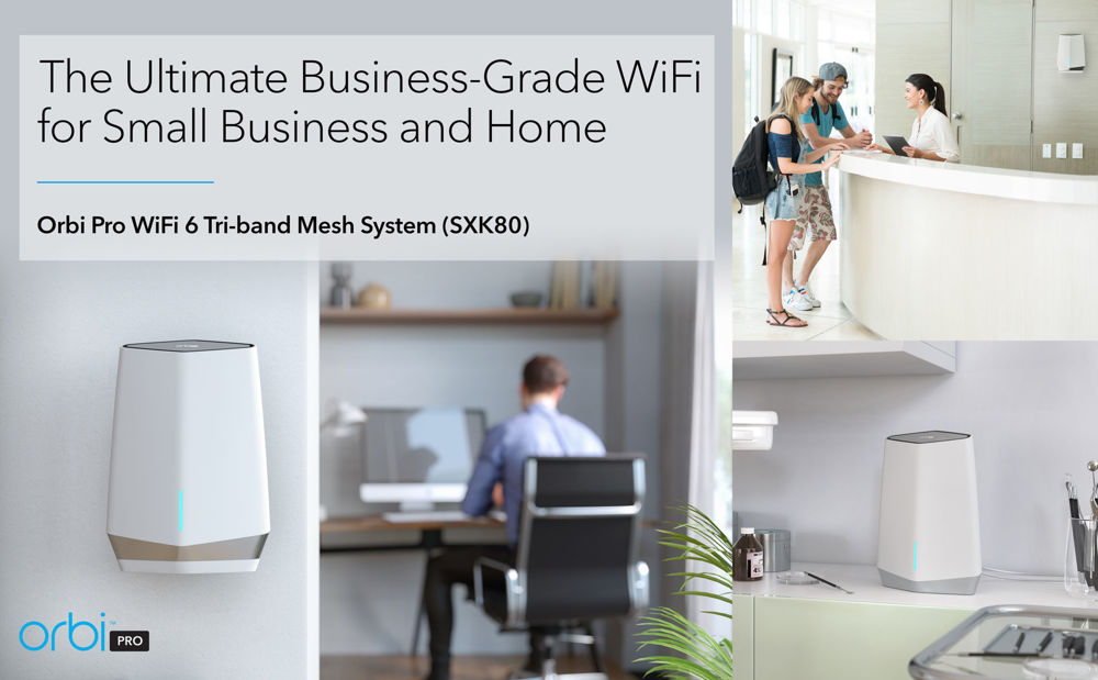 AX6000 Business Tri-band Mesh System (SXK80)
